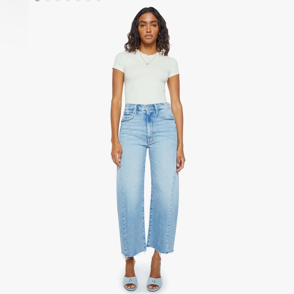 Mother The Half-Pipe Ankle Fray Size 29 Nwt